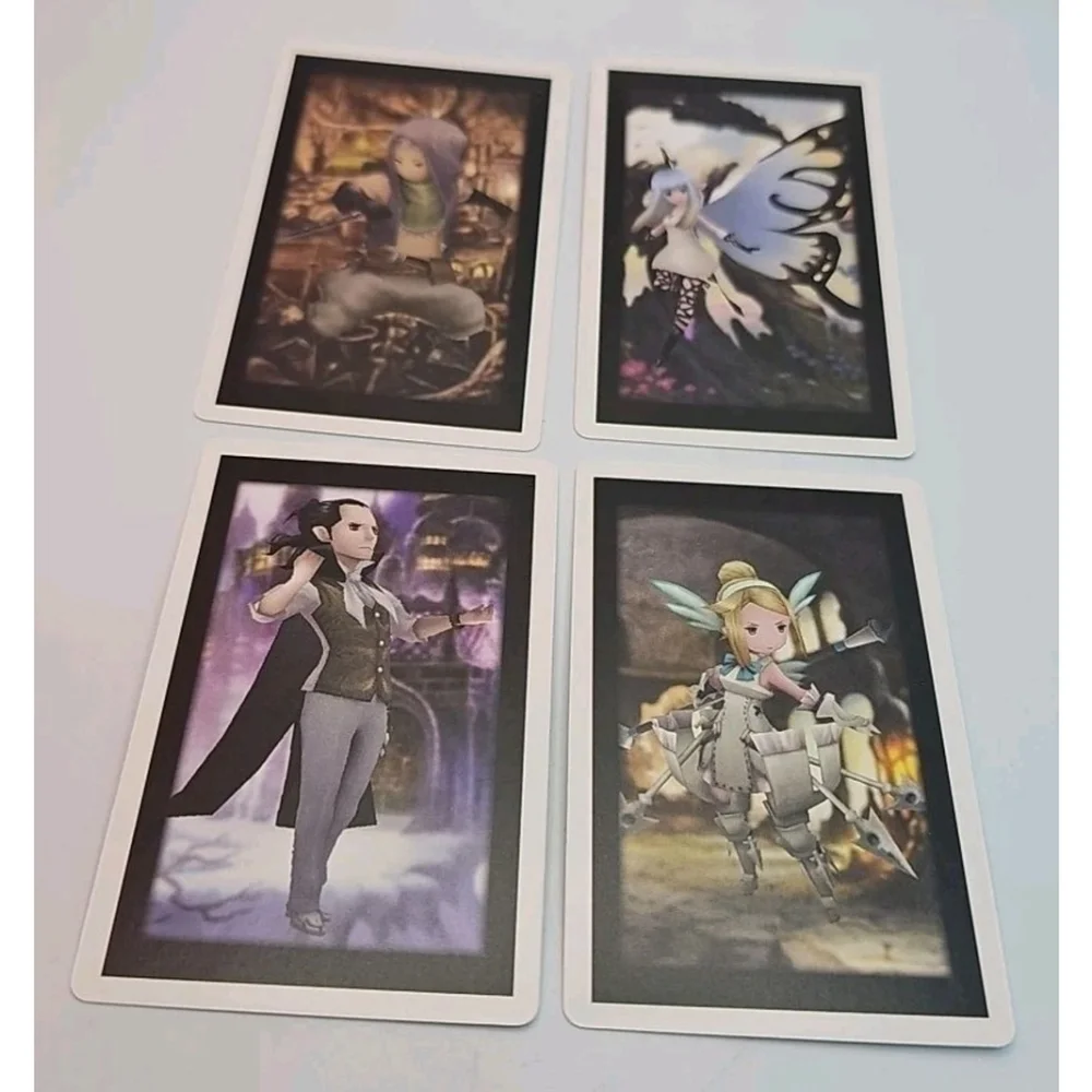 Bravely Default Collector's Edition AR Card Set (Nintendo 3DS, 2014) - Picture 10 of 11